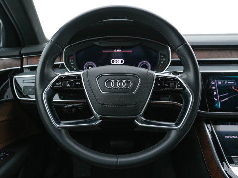 Audi A8 50 TDI Quattro MHEV Aut. *MATRIX-LED | LEATHER | DIGI-COCKPIT | BANG/OLUFSEN | SOFTCLOSE | KEYLESS | MEMORY-SEATS | ADAPTIVE-CRUISE | DAB | CAMERA | ECC | PDC | AIR-SUSPENSION | AMBIENT-LIGHT | ...