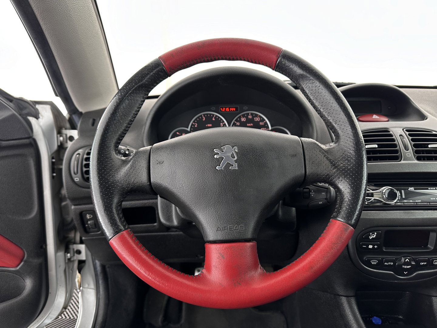 Peugeot 206 CC 1.6-16V *TWO-TONE-FULL-LEATHER | ECC | SPORT-SEATS |  RADIO-CD | 16"ALU*