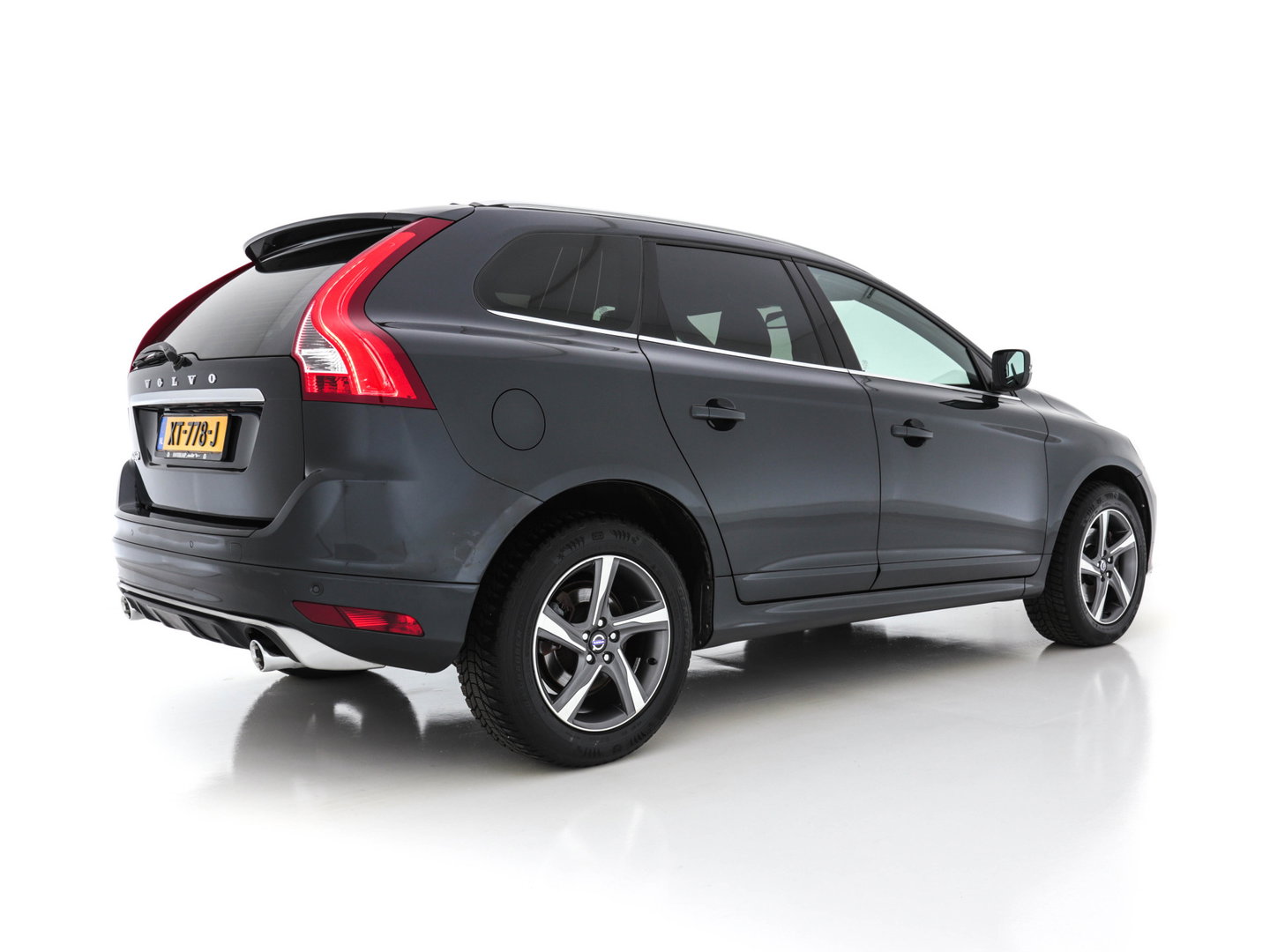 Volvo XC60 2.0 D4 R-Design FWD Aut. *NAVI-FULLMAP | LEATHER-ALCANTARA | ECC | HEATED-SPORTSEATS | PRIVACY-GLASS |  PDC | SHIFTPADDLES | CRUISE | 18"ALU*