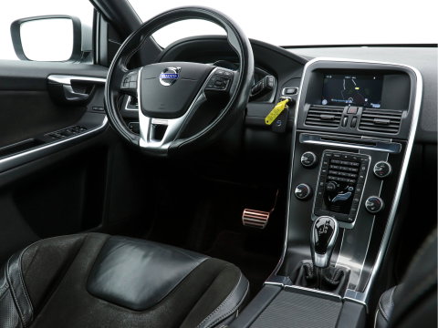 Volvo XC60 2.0 D4 R-Design FWD Aut. *NAVI-FULLMAP | LEATHER-ALCANTARA | ECC | HEATED-SPORTSEATS | PRIVACY-GLASS |  PDC | SHIFTPADDLES | CRUISE | 18"ALU*
