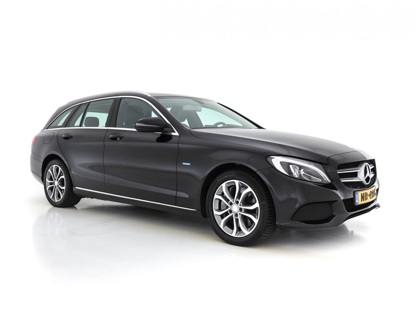 Mercedes-Benz C-Klasse Estate (⚠️) 350 e Avantgarde (INCL-BTW ) Aut *NAVI-FULLMAP | FULL-LED | LEATHER-FABRIC | CAMERA | AIRMATIC | ECC | PDC | CRUISE | HEATED-SPORTSEATS | SHIFT-PADDLES |  17"ALU*