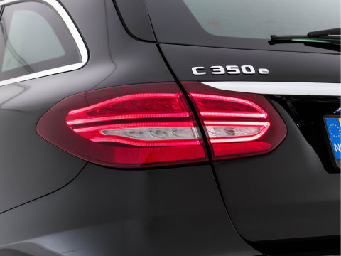 Mercedes-Benz C-Klasse Estate (⚠️) 350 e Avantgarde (INCL-BTW ) Aut *NAVI-FULLMAP | FULL-LED | LEATHER-FABRIC | CAMERA | AIRMATIC | ECC | PDC | CRUISE | HEATED-SPORTSEATS | SHIFT-PADDLES |  17"ALU*