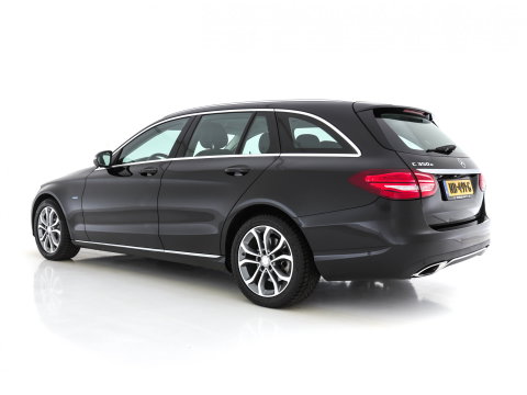 Mercedes-Benz C-Klasse Estate (⚠️) 350 e Avantgarde (INCL-BTW ) Aut *NAVI-FULLMAP | FULL-LED | LEATHER-FABRIC | CAMERA | AIRMATIC | ECC | PDC | CRUISE | HEATED-SPORTSEATS | SHIFT-PADDLES |  17"ALU*