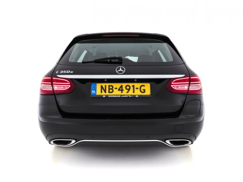 Mercedes-Benz C-Klasse Estate (⚠️) 350 e Avantgarde (INCL-BTW ) Aut *NAVI-FULLMAP | FULL-LED | LEATHER-FABRIC | CAMERA | AIRMATIC | ECC | PDC | CRUISE | HEATED-SPORTSEATS | SHIFT-PADDLES |  17"ALU*
