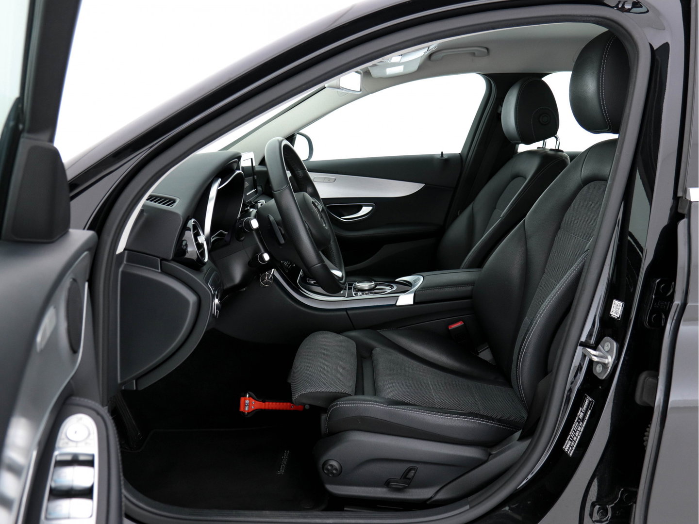Mercedes-Benz C-Klasse Estate (⚠️) 350 e Avantgarde (INCL-BTW ) Aut *NAVI-FULLMAP | FULL-LED | LEATHER-FABRIC | CAMERA | AIRMATIC | ECC | PDC | CRUISE | HEATED-SPORTSEATS | SHIFT-PADDLES |  17"ALU*