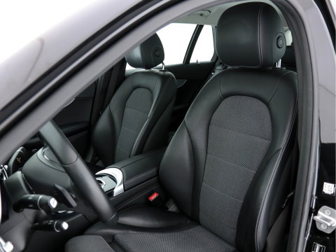 Mercedes-Benz C-Klasse Estate (⚠️) 350 e Avantgarde (INCL-BTW ) Aut *NAVI-FULLMAP | FULL-LED | LEATHER-FABRIC | CAMERA | AIRMATIC | ECC | PDC | CRUISE | HEATED-SPORTSEATS | SHIFT-PADDLES |  17"ALU*