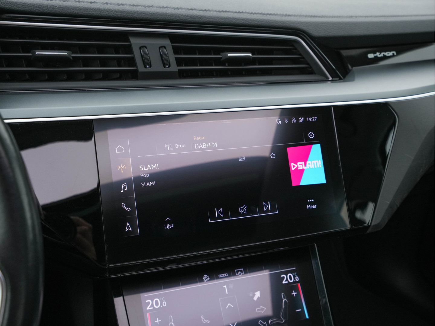 Audi e-tron Sportback 55 Quattro 95 kWh ( 3-Fase-11kW) ) [ SOH-100% ] Aut. *HEATPUMP | PANO | LEATHER |  ADAPTVE-CRUISE | DIGI-COCKPIT | FULL-LED | MEMORY-PACK | KEYLESS | NAVI-FULLMAP | AUDI-SOUND | COMFORT-SEATS | 20''ALU*
