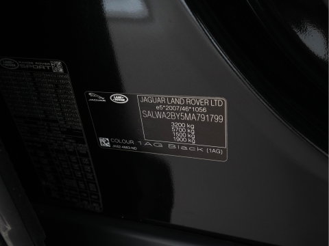 Land Rover Range Rover Sport P400e Limited-Edition Black-Line {SOH-100%} Aut. *PANO | OXFORD-FULL-LEATHER| MATRIX-LED | MERIDIAN-SURROUND | NAVI-FULLMAP | HEAD-UP | KEYLESS |  DAB | MEMORY-PACK | DIGI-COCKPIT | SURROUND-VIEW | COMFORT-SEATS | 21"ALU*