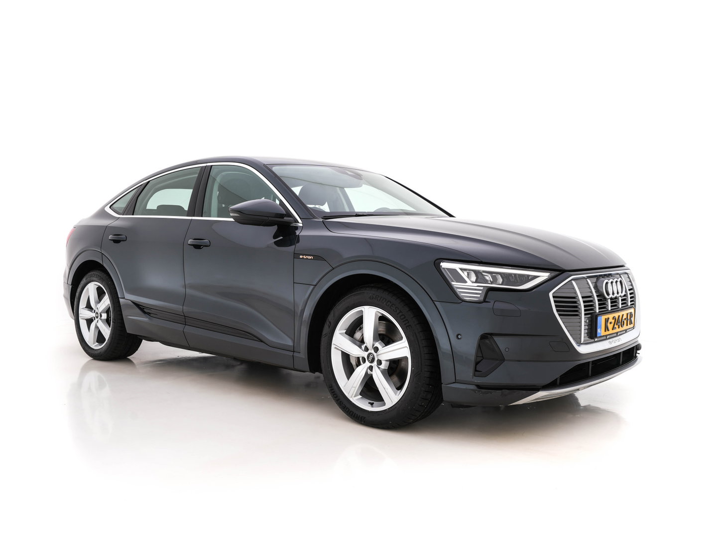 Audi e-tron Sportback 55 Quattro Business edition 95 kWh [ 3-Fase-11kW ] {SOH-100%} (INCL-BTW) *DIGI-COCKPIT | FULL-LED | MEMORY-PACK | DAB | KEYLESS | NAVI-FULLMAP | SHIFTPADDLES | AUDI-SOUND | COMFORTSEATS | 20''ALU*