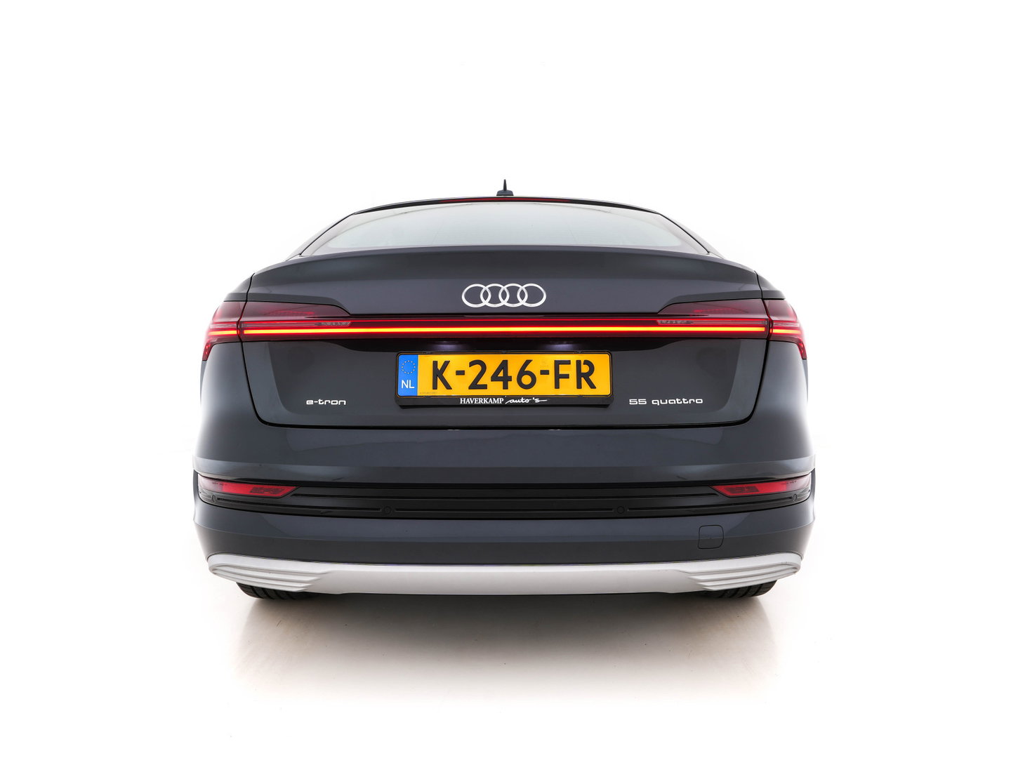 Audi e-tron Sportback 55 Quattro Business edition 95 kWh [ 3-Fase-11kW ] {SOH-100%} (INCL-BTW) *DIGI-COCKPIT | FULL-LED | MEMORY-PACK | DAB | KEYLESS | NAVI-FULLMAP | SHIFTPADDLES | AUDI-SOUND | COMFORTSEATS | 20''ALU*