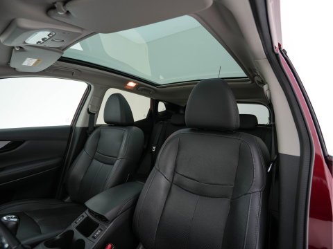 Nissan QASHQAI 1.2 Tekna *PANO | LEATHER | TOPVIEW | BLINDSPOT | LED-LIGHTS | NAVI-FULLMAP | HEATED-COMFORTSEATS | KEYLESS | DAB+ | PRIVACY-GLASS | ECC | AMBIENTLIGHT | LANE-ASSIST | PDC | 19''ALU*
