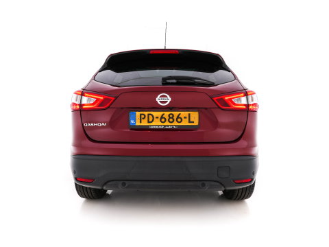 Nissan QASHQAI 1.2 Tekna *PANO | LEATHER | TOPVIEW | BLINDSPOT | LED-LIGHTS | NAVI-FULLMAP | HEATED-COMFORTSEATS | KEYLESS | DAB+ | PRIVACY-GLASS | ECC | AMBIENTLIGHT | LANE-ASSIST | PDC | 19''ALU*
