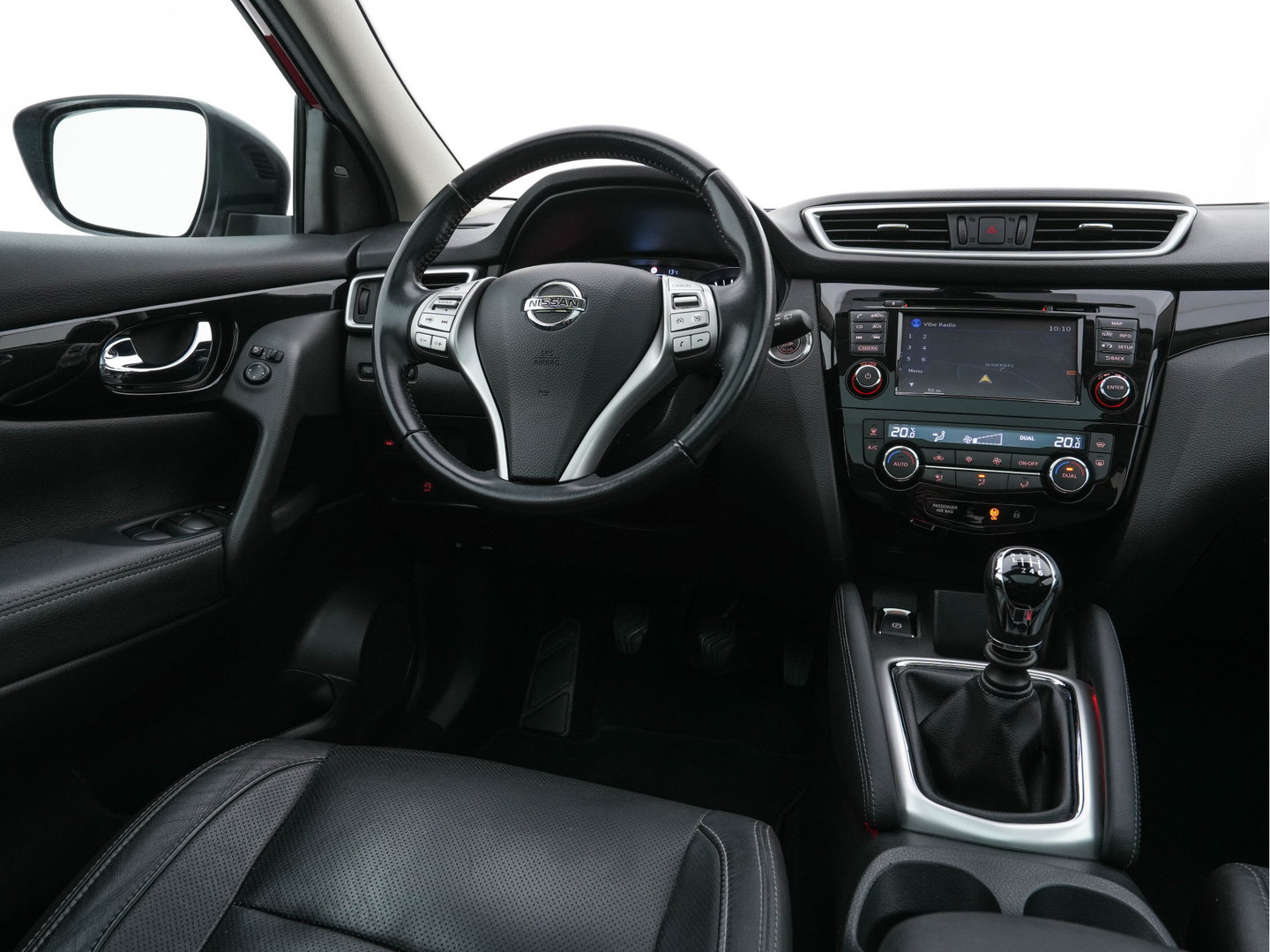 Nissan QASHQAI 1.2 Tekna *PANO | LEATHER | TOPVIEW | BLINDSPOT | LED-LIGHTS | NAVI-FULLMAP | HEATED-COMFORTSEATS | KEYLESS | DAB+ | PRIVACY-GLASS | ECC | AMBIENTLIGHT | LANE-ASSIST | PDC | 19''ALU*