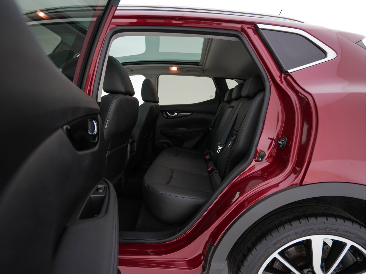 Nissan QASHQAI 1.2 Tekna *PANO | LEATHER | TOPVIEW | BLINDSPOT | LED-LIGHTS | NAVI-FULLMAP | HEATED-COMFORTSEATS | KEYLESS | DAB+ | PRIVACY-GLASS | ECC | AMBIENTLIGHT | LANE-ASSIST | PDC | 19''ALU*