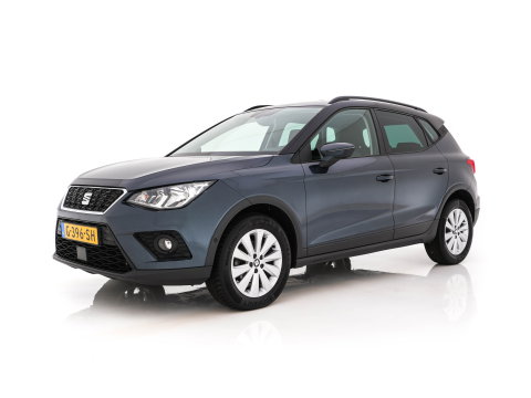 SEAT Arona 1.0 TSI Style Business Intense (INCL-BTW) Aut. *ADAPTIVE-CRUISE | NAVI-FULLMAP | KEYLESS | CAMERA | DAB | CARPLAY | PRIVACY-GLASS | ECC | PDC | 16''ALU*