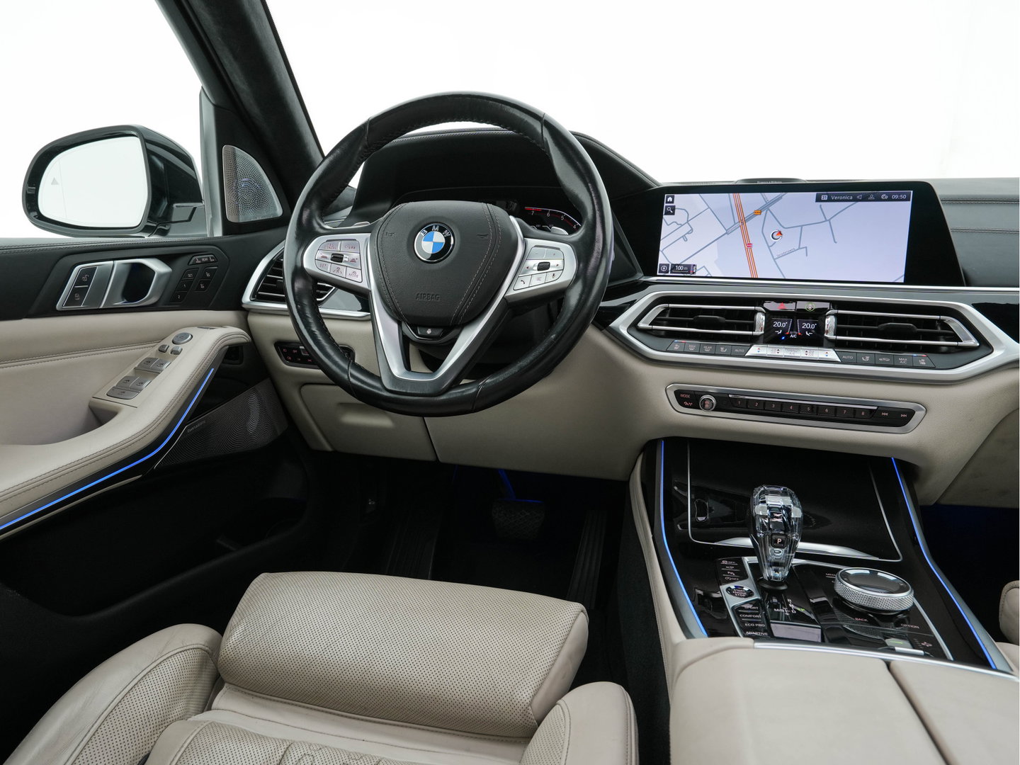 BMW X7 xDrive40i High Executive [ 7-Pers. ] *PANO | LEATHER | LASER-LIGHT | HEAD-UP | ADAPTIVE-CRUISE | BLINDSPOT | SOFT-CLOSE | BOWERS&WILKINS | MEMORY-PACK | DIGI-COCKPIT | KEYLESS | DAB+ | TOPVIEW | HEATED-COMFORTSEATS | 20''ALU*