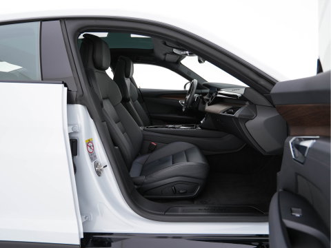 Audi e-tron GT edition ZERO 93 kWh [ 3-Fase-11kW ] {SoH-90%} (INCL-BTW) *PANO | FULL-LED | LEATHER | AUDI-SOUND | KEYLESS | DIGI-COCKPIT | NAVI-FULLMAP | HEATED-SPORTSEATS | CAMERA | DAB | KEYLESS | SHIFTPADDLES | 20''ALU*