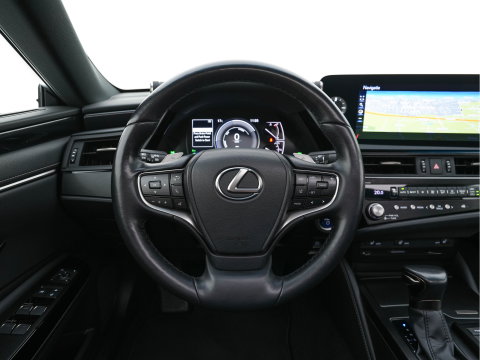 Lexus ES 300h Business Line (INCL-BTW) Aut. *PANO | LEATHER | FULL-LED | ADAPTIVE-CRUISE | BLINDSPOT | KEYLESS | CAMERA | HEATED-COMFORTSEATS | NAVI-FULLMAP | PRIVACY-GLASS | SHIFTPADDLES | ECC | PDC | 19''ALU*