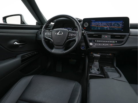 Lexus ES 300h Business Line (INCL-BTW) Aut. *PANO | LEATHER | FULL-LED | ADAPTIVE-CRUISE | BLINDSPOT | KEYLESS | CAMERA | HEATED-COMFORTSEATS | NAVI-FULLMAP | PRIVACY-GLASS | SHIFTPADDLES | ECC | PDC | 19''ALU*