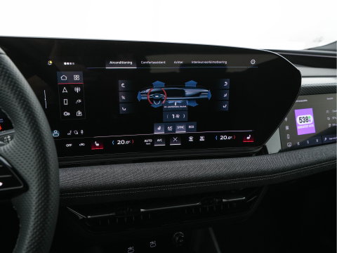 Audi A6 E-tron- Avant S edition 83 kWh [ 3-Fase-11kW ] {SOH-100%} (INCL-BTW) *MATRIX-LED | ADAPTIVE-CRUISE | TOP-VIEW | BLINDSPOT | KEYLESS | MEMORY-PACK | WIDESCREEN-COCKPIT | PRIVACY-GLASS | SHIFT-PADDLES | HEATED-SPORTSEATS | TOWBAR | 21''ALU*