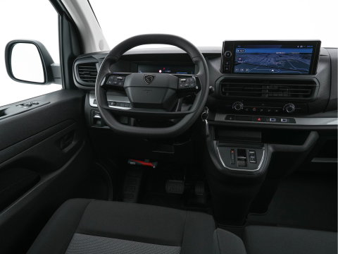 Peugeot e-Expert Long 75 kWh Facelift [ 9-Pers. ] [ 3-Fase-11 kW] {SoH-98%} (INCL-BTW) *NAVI-FULLMAP | CAMERA | DIGI-COCKPIT | COMFORTSEATS | DAB | PRIVACY-GLASS | SHIFTPADDLES | AIRCO | CRUISE | PDC*