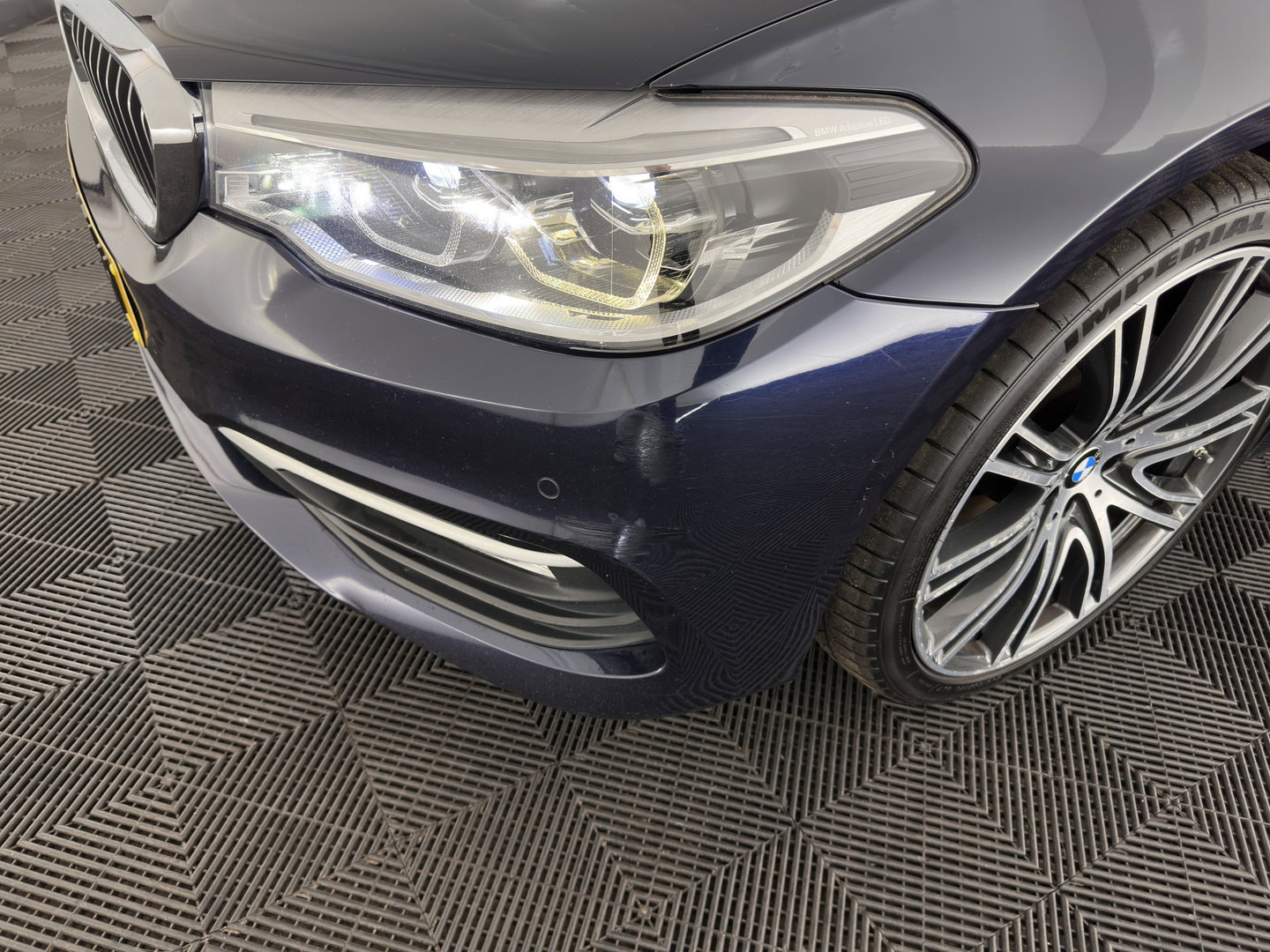 BMW 5 Serie Touring 520d High Executive *LEATHER | FULL-LED | MEMORY-PACK | HEATED-COMFORTSEATS | NAVI-FULLMAP | ECC | PDC | CRUISE | KEYLESS | TOWBAR |  20''ALU*