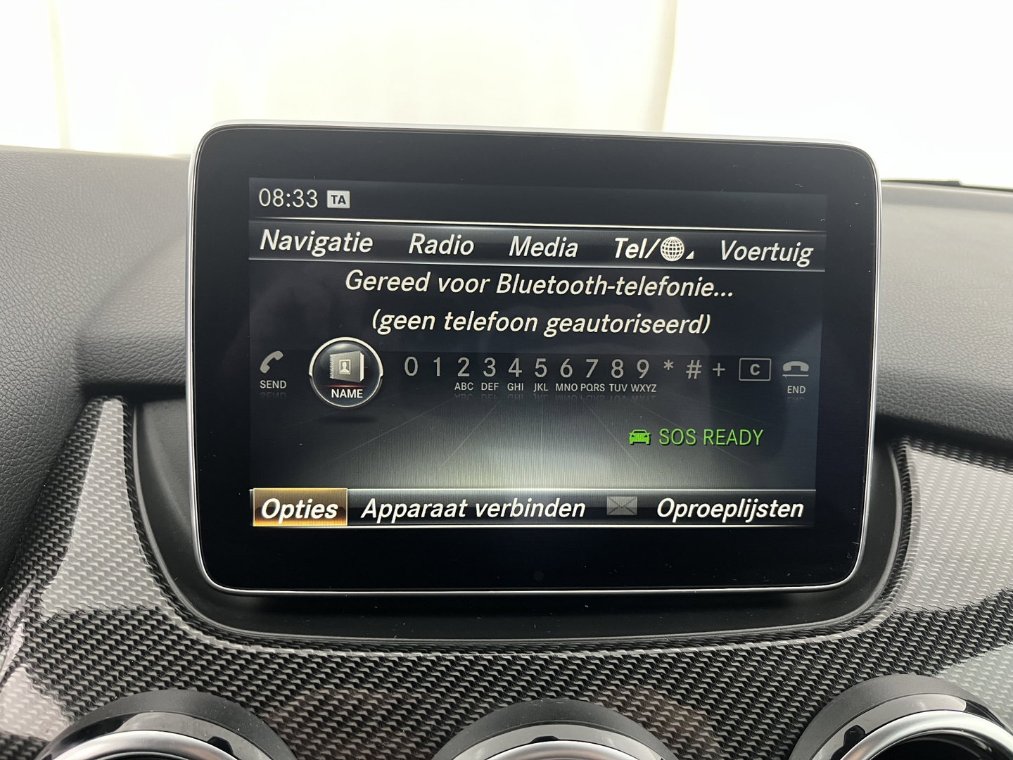 Mercedes-Benz B-Klasse 180 AMG Night pakket Ambition Aut. *LEATHER-MICROFIBRE | CARBON-INLAY | FULL-LED | HEATED-SPORTSEATS | NAVI-FULLMAP | SHIFTPADDLES | PRIVACYGLASS | ECC | PDC | CRUISE | TOWBAR  | KEYLESS | 18''ALU *