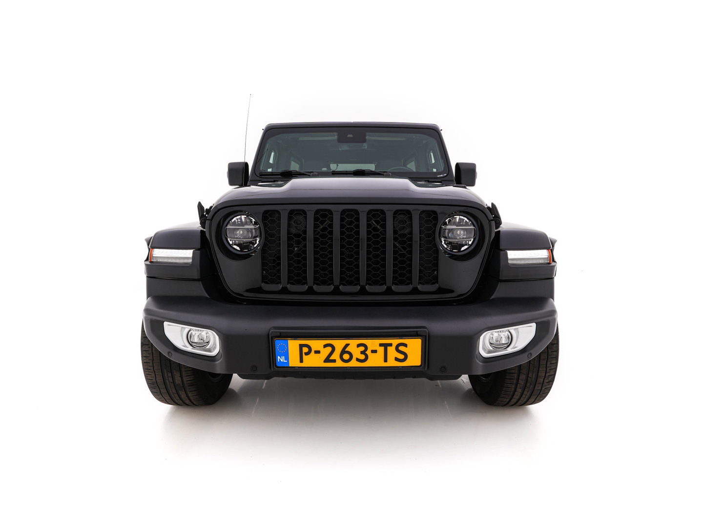 Jeep Wrangler Unlimited 4xe 380 Sahara AWD (Plug-in) {SoH-91%} (INCL-BTW) *OPEN-ROOF | LEATHER | FULL-LED | ALPINE-AUDIO | CRUISE | BLINDSPOT | CAMERA | KEYLESS | HEATED-COMFORTSEATS | DAB+ | PRIVACY-GLASS | ECC | PDC | 20''ALU*