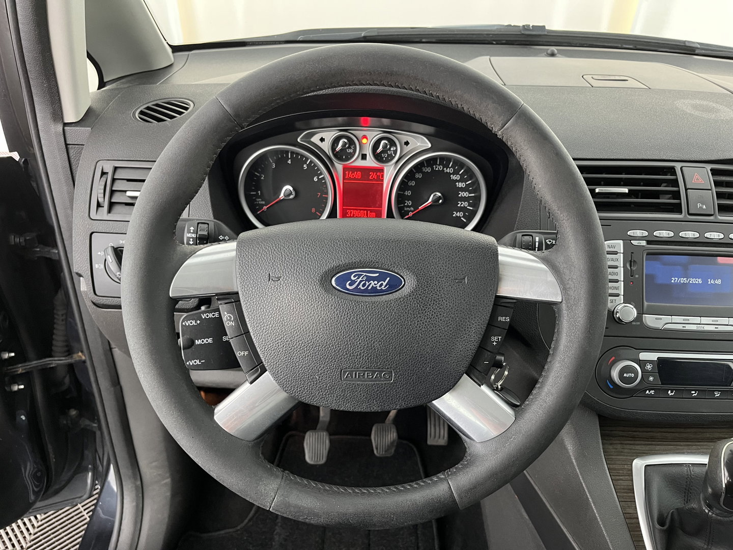Ford C-MAX 1.8-16V Ghia Flexifuel *NAVI-FULLMAP | AIRCO | CRUISE | TOWBAR | 16''ALU *