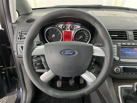 Ford C-MAX 1.8-16V Ghia Flexifuel *NAVI-FULLMAP | AIRCO | CRUISE | TOWBAR | 16''ALU *