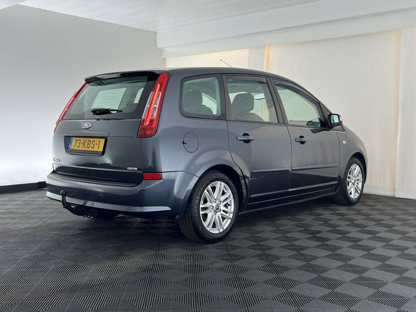 Ford C-MAX 1.8-16V Ghia Flexifuel *NAVI-FULLMAP | AIRCO | CRUISE | TOWBAR | 16''ALU *