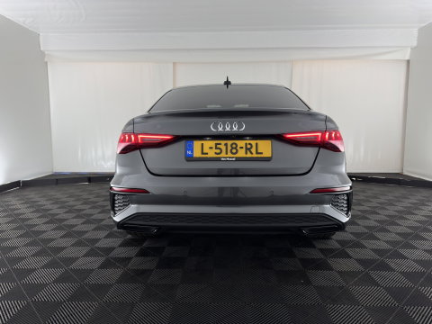 Audi A3 Limousine 30 TFSI S edition S-Line MHEV (INCL-BTW) Aut. *LEATHER | MATRIX-LED | HEATED-SPORTSEATS | ADAPTIVE-CRUISE | CAMERA | DIGI-COCKPIT | NAVI-FULLMAP | PRIVACY-GLASS | AMBIENT-LIGHT | SHIFT-PADDLES | ECC | PDC | 18''ALU*