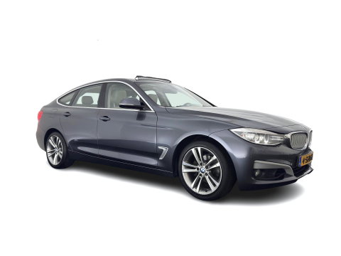 BMW 3-serie Gran Turismo 320i High Executive *PANO | LEATHER | FULL-LED | HEATED-COMFORTSEATS | NAVI-FULLMAP | ECC | PDC | CRUISE | TOWBAR | 18''ALU*