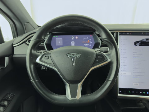 Tesla Model X 100D [ 6-Pers. ] [3-Fase-17kW] {SoH-81%} Aut. *PANO-WINDOW | AUTO-PILOT | LEATHER-FABRIC | NAVI-FULLMAP | FULL-LED | AIRSUSPENSION | DIGI-COCKPIT | CCS-FASTLOADER | KEYLESS | DAB+ | HEATED-SPORTSEATS | PRIVACY-GLASS | 20"ALU*