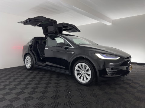 Tesla Model X 100D [ 6-Pers. ] [3-Fase-17kW] {SoH-81%} Aut. *PANO-WINDOW | AUTO-PILOT | LEATHER-FABRIC | NAVI-FULLMAP | FULL-LED | AIRSUSPENSION | DIGI-COCKPIT | CCS-FASTLOADER | KEYLESS | DAB+ | HEATED-SPORTSEATS | PRIVACY-GLASS | 20"ALU*