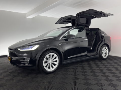 Tesla Model X 100D [ 6-Pers. ] [3-Fase-17kW] {SoH-81%} Aut. *PANO-WINDOW | AUTO-PILOT | LEATHER-FABRIC | NAVI-FULLMAP | FULL-LED | AIRSUSPENSION | DIGI-COCKPIT | CCS-FASTLOADER | KEYLESS | DAB+ | HEATED-SPORTSEATS | PRIVACY-GLASS | 20"ALU*