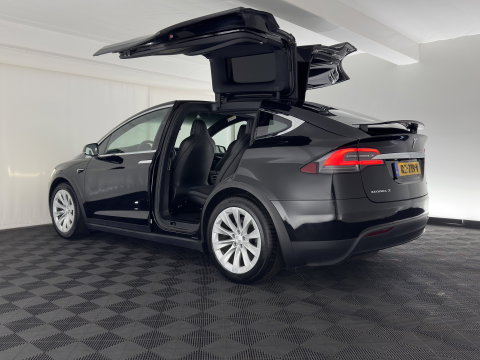 Tesla Model X 100D [ 6-Pers. ] [3-Fase-17kW] {SoH-81%} Aut. *PANO-WINDOW | AUTO-PILOT | LEATHER-FABRIC | NAVI-FULLMAP | FULL-LED | AIRSUSPENSION | DIGI-COCKPIT | CCS-FASTLOADER | KEYLESS | DAB+ | HEATED-SPORTSEATS | PRIVACY-GLASS | 20"ALU*