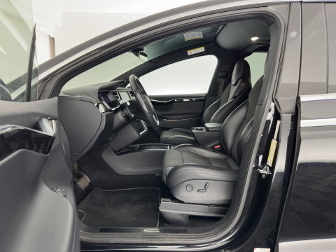 Tesla Model X 100D [ 6-Pers. ] [3-Fase-17kW] {SoH-81%} Aut. *PANO-WINDOW | AUTO-PILOT | LEATHER-FABRIC | NAVI-FULLMAP | FULL-LED | AIRSUSPENSION | DIGI-COCKPIT | CCS-FASTLOADER | KEYLESS | DAB+ | HEATED-SPORTSEATS | PRIVACY-GLASS | 20"ALU*