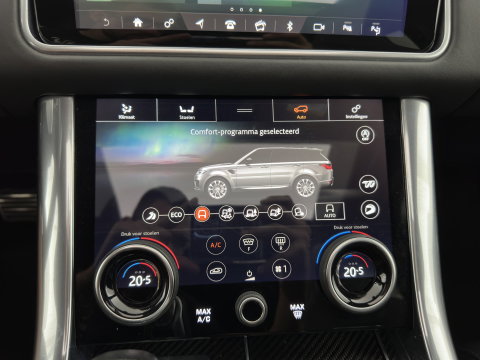 Land Rover Range Rover Sport 5.0 V8 SC SVR Aut. *PANO | LEATHER | MATRIX-LED | HEAD-UP | CARBON | ADAPTIVE-CRUISE | MEMORY-PACK | MERIDIAN-AUDIO | BLINDSPOT | TOPVIEW | DIGI-COCKPIT | HEATED-SPORTSEATS | PRIVACY-GLASS | SHIFTPADDLES |