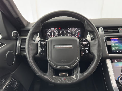 Land Rover Range Rover Sport 5.0 V8 SC SVR Aut. *PANO | LEATHER | MATRIX-LED | HEAD-UP | CARBON | ADAPTIVE-CRUISE | MEMORY-PACK | MERIDIAN-AUDIO | BLINDSPOT | TOPVIEW | DIGI-COCKPIT | HEATED-SPORTSEATS | PRIVACY-GLASS | SHIFTPADDLES |