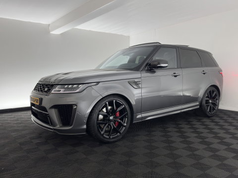 Land Rover Range Rover Sport 5.0 V8 SC SVR Aut. *PANO | LEATHER | MATRIX-LED | HEAD-UP | CARBON | ADAPTIVE-CRUISE | MEMORY-PACK | MERIDIAN-AUDIO | BLINDSPOT | TOPVIEW | DIGI-COCKPIT | HEATED-SPORTSEATS | PRIVACY-GLASS | SHIFTPADDLES |