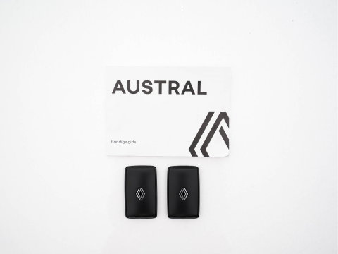 Renault Austral 1.2 E-Tech full hybrid 200 techno (INCL-BTW) *LEATHER-FABRIC | FULL-LED | HEATED-COMFORTSEATS | DIGI-COCKPIT | BLINDSPOT | CAMERA | NAVI-FULLMAP | KEYLESS | PRIVACY-GLASS | SHIFTPADDLES | CARPLAY | TOWBAR | 19''ALU *