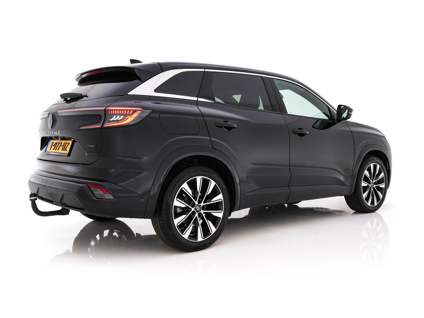 Renault Austral 1.2 E-Tech full hybrid 200 techno (INCL-BTW) *LEATHER-FABRIC | FULL-LED | HEATED-COMFORTSEATS | DIGI-COCKPIT | BLINDSPOT | CAMERA | NAVI-FULLMAP | KEYLESS | PRIVACY-GLASS | SHIFTPADDLES | CARPLAY | TOWBAR | 19''ALU *