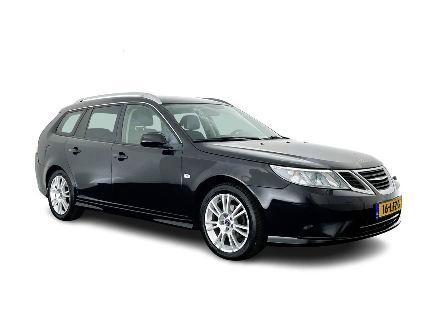 Saab 9-3 Sport Estate 1.8t Vector Aut. *LEATHER-FABRIC | XENON | NAVI-FULLMAP | HEATED-COMFORTSEATS | PRIVACY-GLASS | ECC | PDC | TOWBAR | CRUISE | 17''ALU*