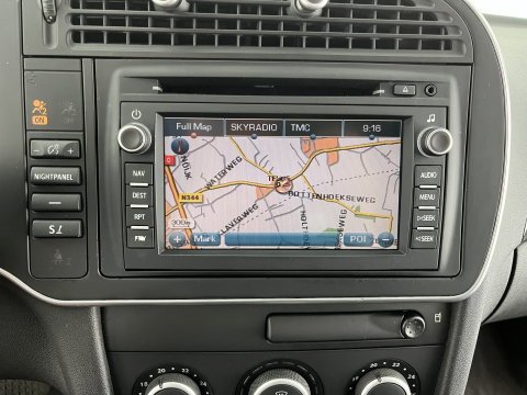 Saab 9-3 Sport Estate 1.8t Vector Aut. *LEATHER-FABRIC | XENON | NAVI-FULLMAP | HEATED-COMFORTSEATS | PRIVACY-GLASS | ECC | PDC | TOWBAR | CRUISE | 17''ALU*