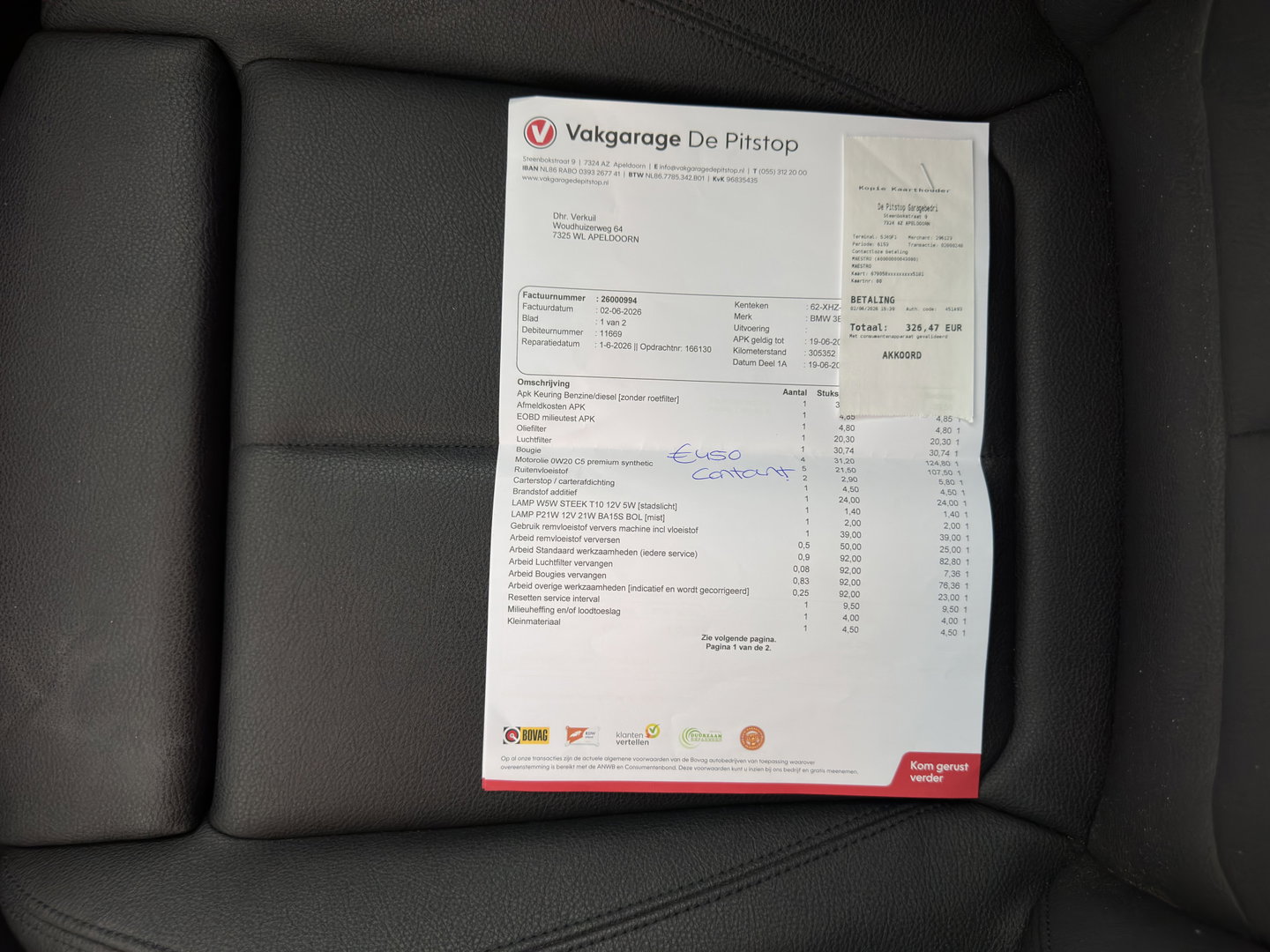 BMW 3-serie 320i Executive Aut. *FULL-LEATHER | SPORT-SEATS | NAVI-FULLMAP | ECC | PDC | CRUISE | 18''ALU*