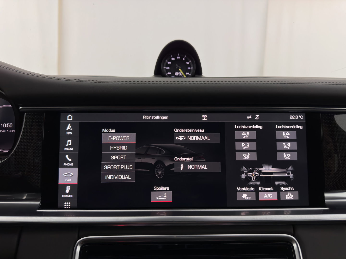 Porsche Panamera 2.9 4 E-Hybrid (Plug-in) {SoH-99%) Aut. *SPORT-CHRONO | LEATHER | BOSE-AUDIO |  FULL-LED | SOFTCLOSE | ADAPTIVE-CRUISE | BLINDSPOT | MEMORY-PACK | HEATED-SPORTSEATS | CARBON | CAMERA | DIGI-COCKPIT | PRIVACY-GLASS | 20''ALU*