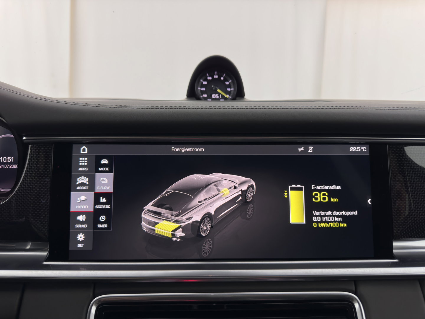 Porsche Panamera 2.9 4 E-Hybrid (Plug-in) {SoH-99%) Aut. *SPORT-CHRONO | LEATHER | BOSE-AUDIO |  FULL-LED | SOFTCLOSE | ADAPTIVE-CRUISE | BLINDSPOT | MEMORY-PACK | HEATED-SPORTSEATS | CARBON | CAMERA | DIGI-COCKPIT | PRIVACY-GLASS | 20''ALU*