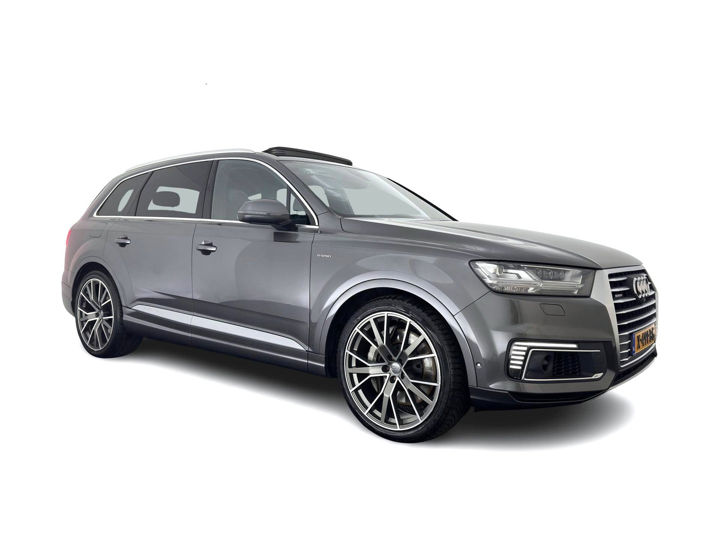 Audi Q7 3.0 TDI e-tron Quattro Sport (Plug-in) *PANO | LEATHER | FULL-LED | MEMORY-PACK | BOSE-AUDIO | CAMERA | DIGI-COCKPIT | HEATED-COMFORTSEATS | NAVI-FULLMAP | AIRSUSPENSION | PRIVACY-GLASS | SHIFTPADDLES | HEAD-UP | TOWBAR | 22''ALU*