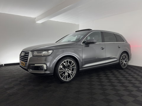 Audi Q7 3.0 TDI e-tron Quattro Sport (Plug-in) *PANO | LEATHER | FULL-LED | MEMORY-PACK | BOSE-AUDIO | CAMERA | DIGI-COCKPIT | HEATED-COMFORTSEATS | NAVI-FULLMAP | AIRSUSPENSION | PRIVACY-GLASS | SHIFTPADDLES | HEAD-UP | TOWBAR | 22''ALU*
